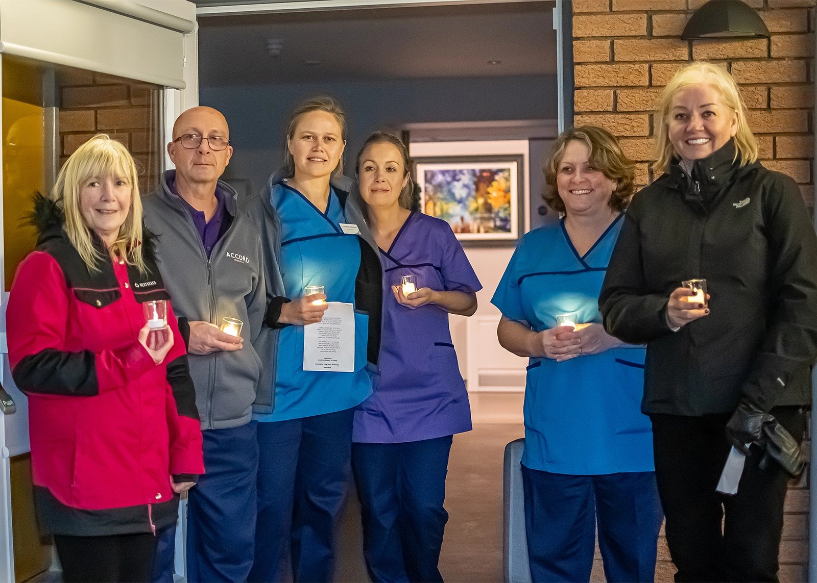 ACCORD Staff at Light Up a Life