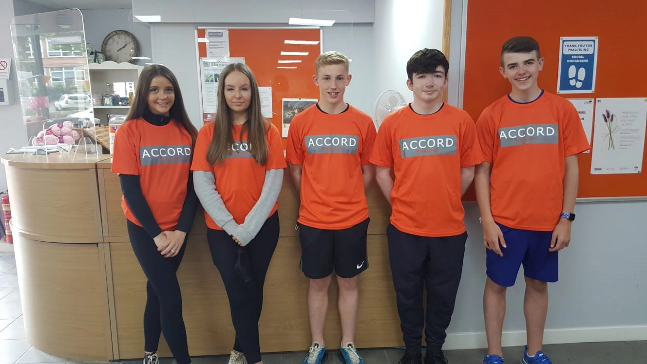 Paisley grammar volunteers