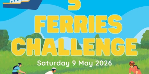Five Ferries Challenge FB Post